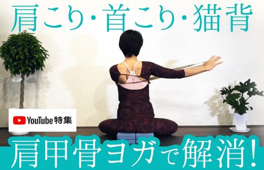 肩甲骨ヨガ動画