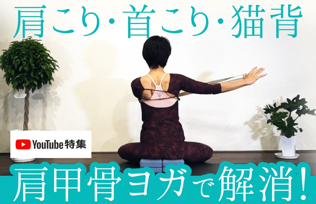 肩甲骨ヨガ動画