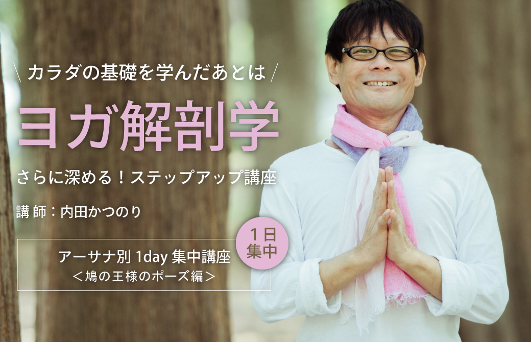 アーサナ別1day集中講座 ＜鳩の王様のポーズ編＞