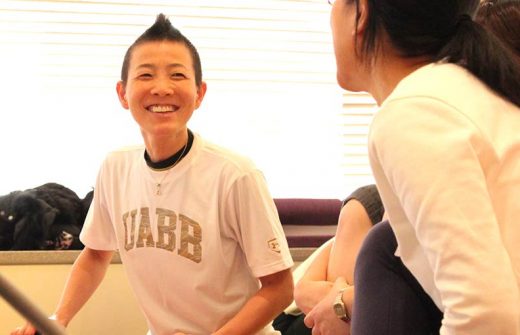 笑顔の高尾先生
