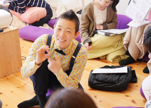 高尾先生説明中