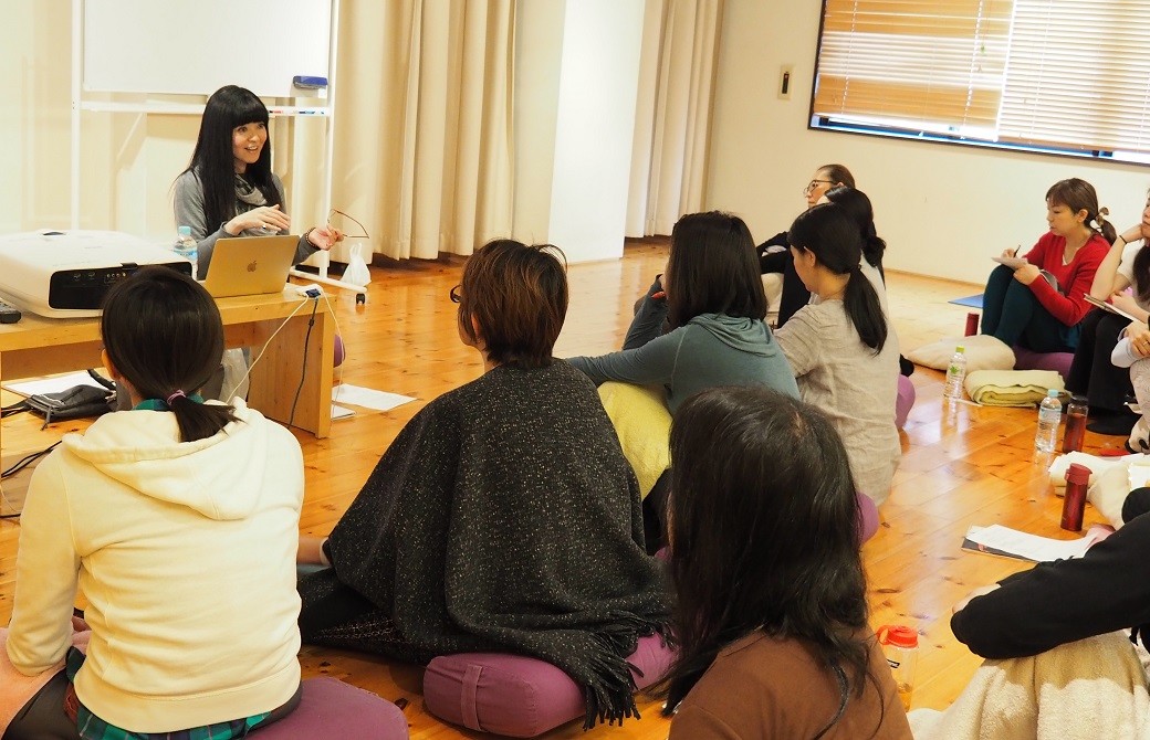 マンソン美子先生講座風景