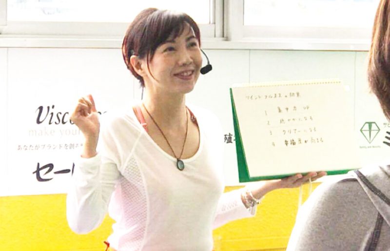 橋倉文枝さんのクラス風景