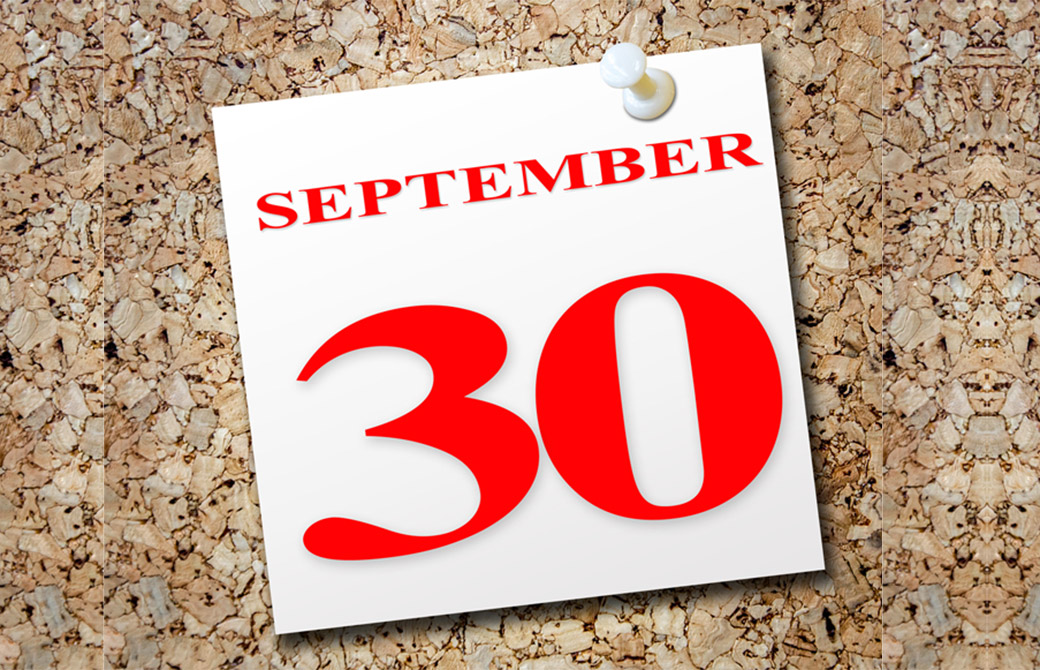 9月30日