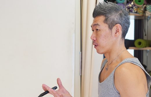 RYT200での中島正明先生の横顔