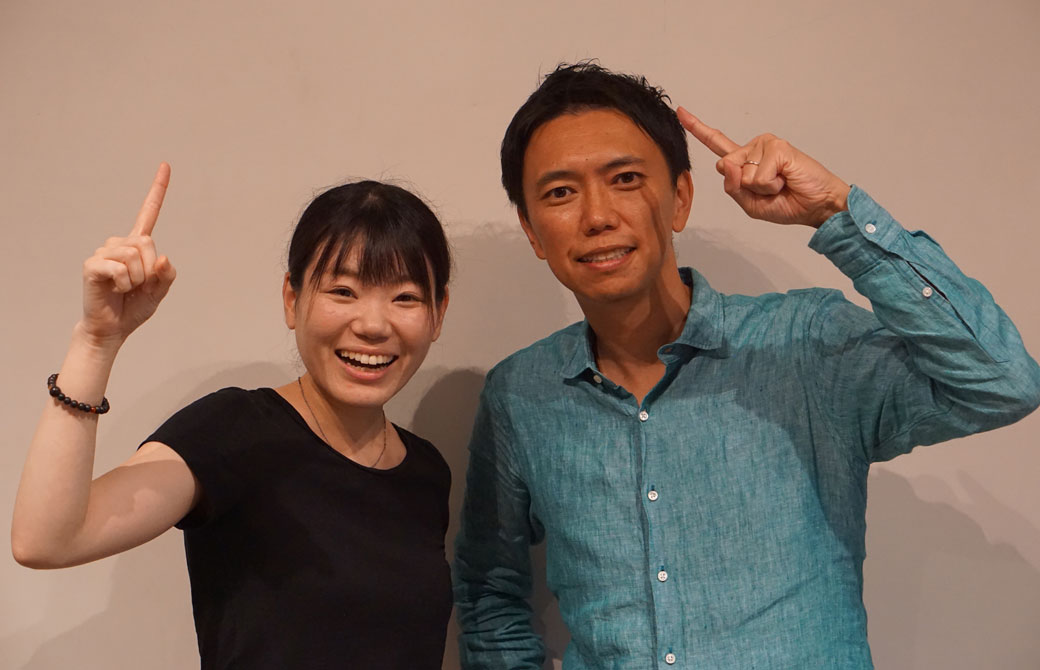 代表・MIKIZOと新人社員・上村