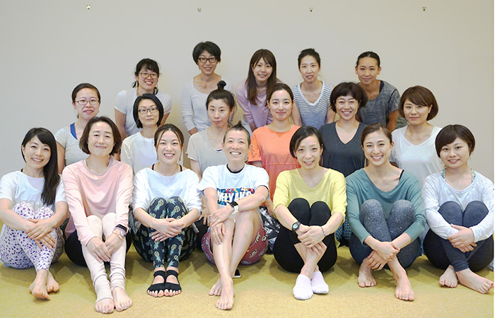 女性のからだの基礎知識に参加したみなさんの集合写真