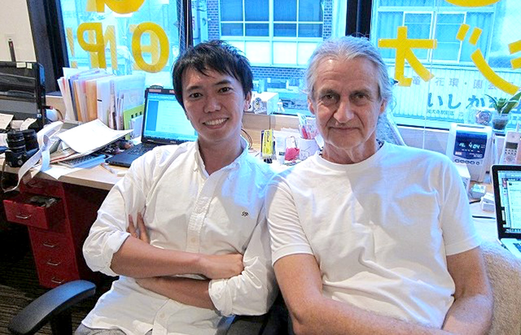 弊社代表MIKIZOとマーク・ウィットウェル先生