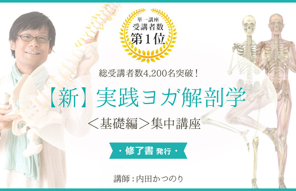 内田かつのりヨガ解剖学基礎講座