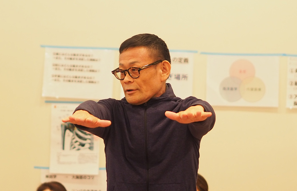 内田かつのり先生によるヨガ解剖学基礎講座