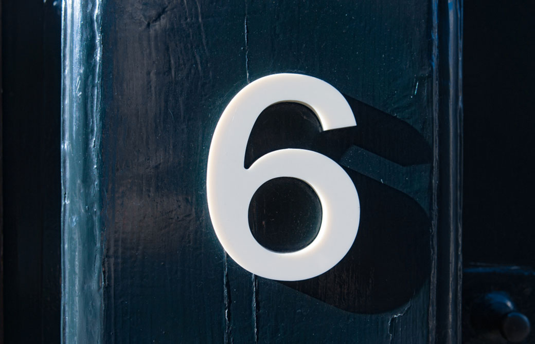 数字の6