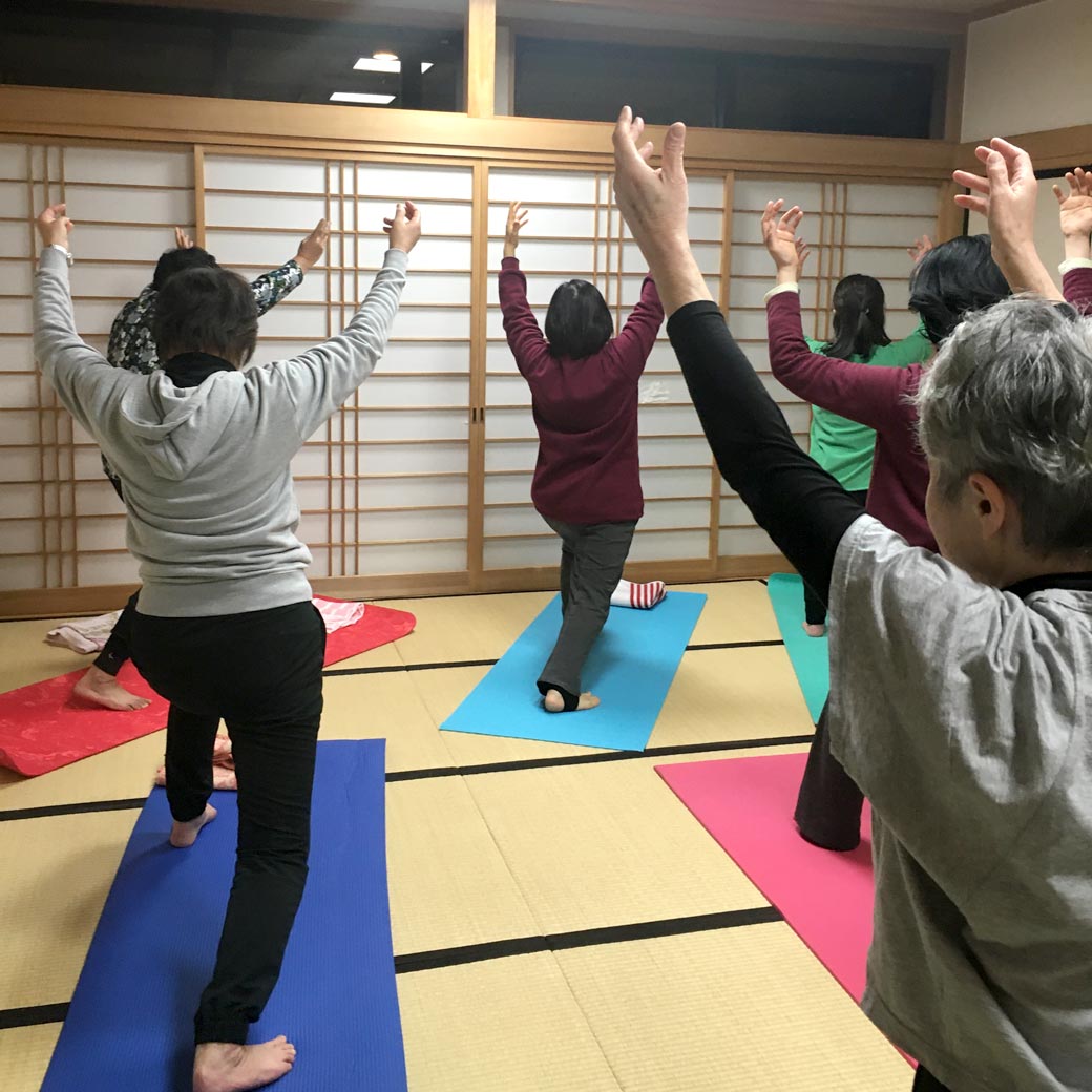 川嶋陽子さんの講座風景
