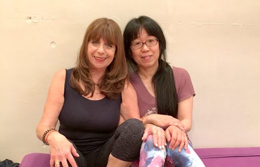 ジュディ・クラップ先生と川嶋陽子さん