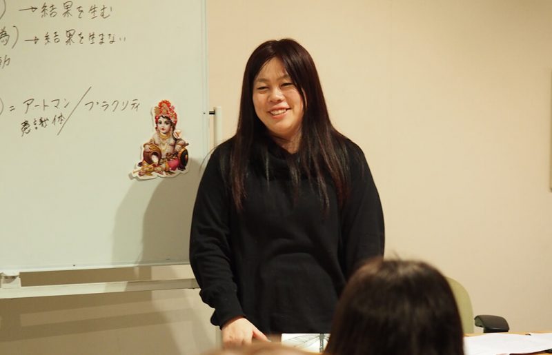永井由香さんヨガ哲学講座