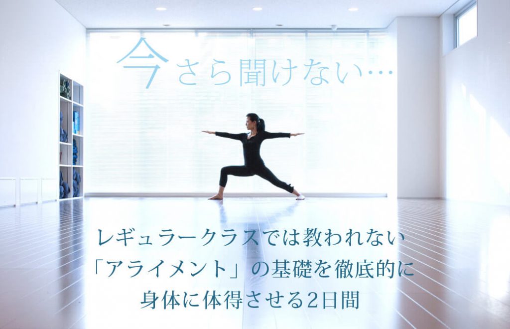 マック久美子 アライメント集中講座