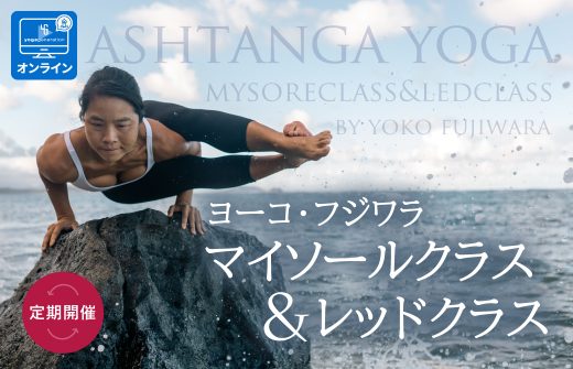 ヨーコ・フジワラによるマイソールクラス&レッドクラス