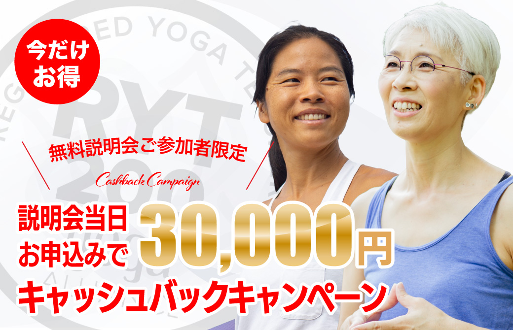 30000円キャッシュバックキャンペーン