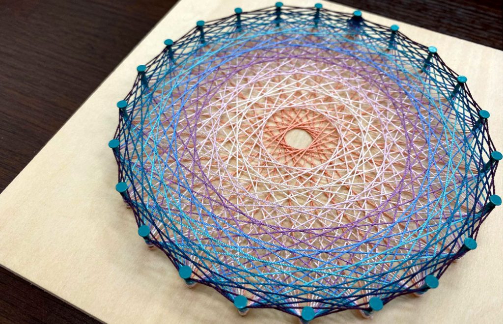 きれいな作品が出来上がりました!