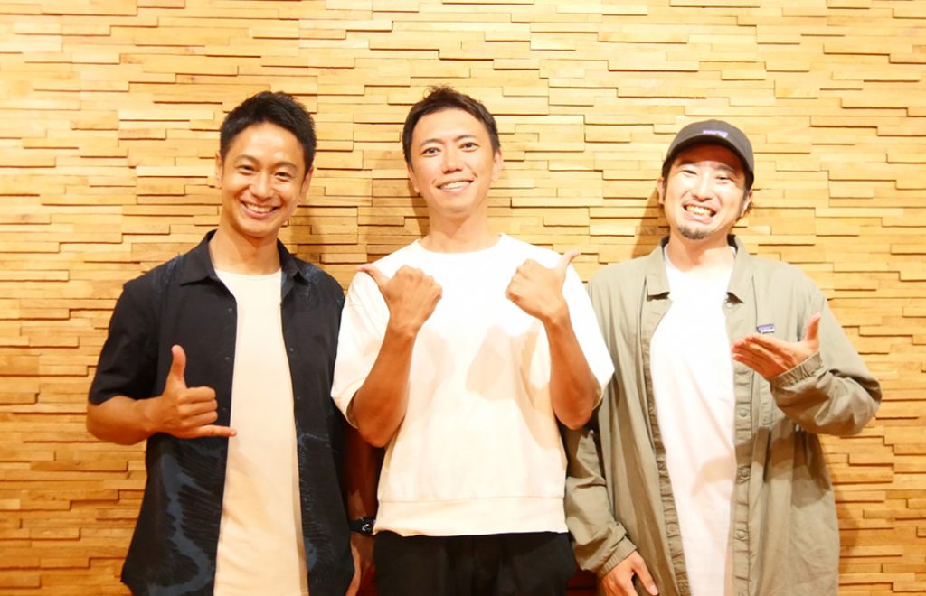 MIKIZOと佑介先生、Naokiさん