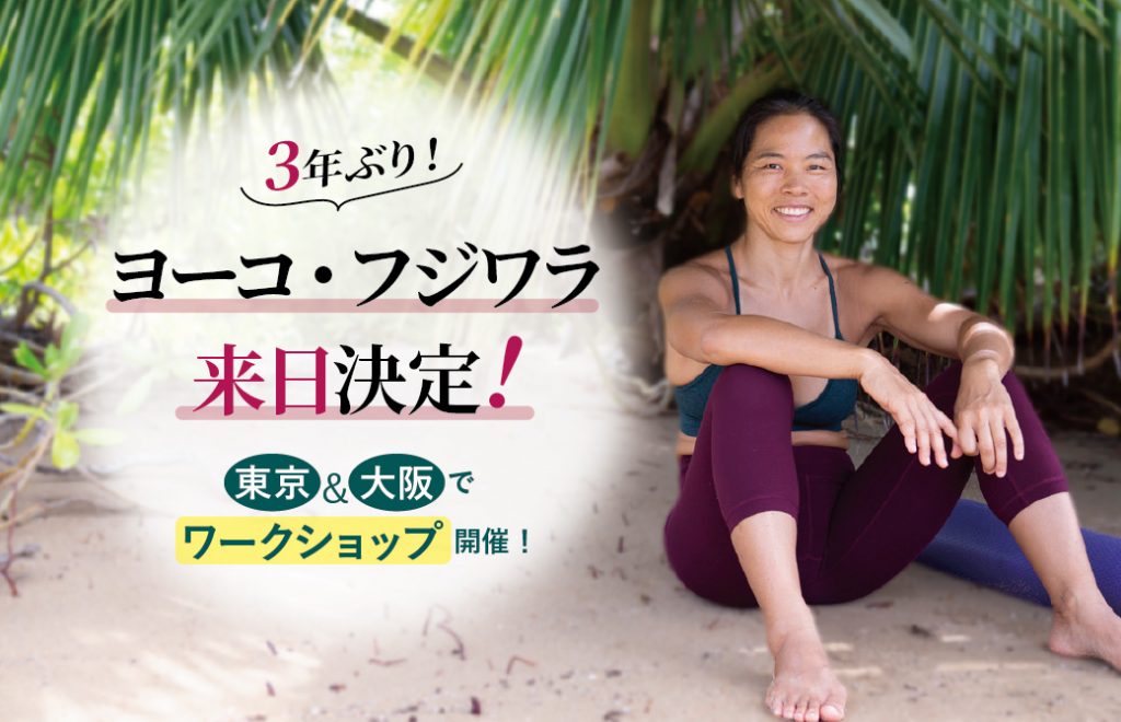ヨーコ・フジワラ来日決定