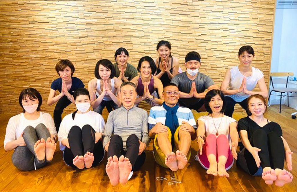 オハナスマイル祐天寺第2スタジオでの集合写真