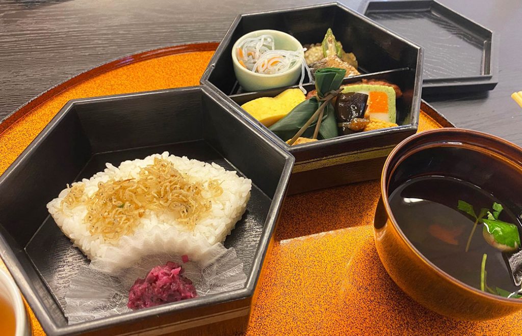 お昼は軽めに、という要望もしっかり聞いてくださいました。
