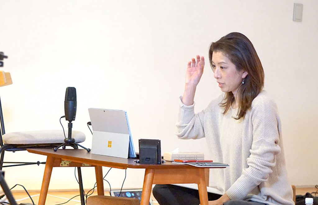 すごく貴重な動作学の配信風景